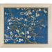 Vault W Artwork Branches of an Almond Tree in Blossom by Vincent Van Gogh - Picture Frame Painting Print on Canvas in Blue | Wayfair