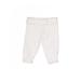 Carter's Sweatpants - Elastic: White Sporting & Activewear - Size Newborn