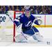 Andrei Vasilevskiy Tampa Bay Lightning Unsigned Blue Jersey in Net Photograph