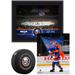 New York Islanders Young Collectors Bundle - Includes Team Stadium 10.5" x 13" Plaque Official Game Puck and Unsigned 8" 10" Mascot Photograph