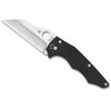 Spyderco YoJumbo Folding Knife 4in CPM S30V Steel Wharncliffe Blade G10 Handle Designed by Michael Janich Coarse Black C253GP