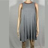 American Eagle Outfitters Dresses | Aeo Soft & Sexy Open Back Tank Tunic Mini Dress | Color: Gray | Size: M