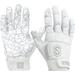 Sports Unlimited Max Clash Padded Lineman Football Gloves White