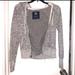 American Eagle Outfitters Tops | American Eagle Outfitters Zip Up Hoodie | Color: Gray | Size: Xs