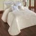 Portofino Grande Bedspread, California King, Ecru