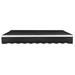 Awntech LX-Maui Motorized Manual Retraction Slope Patio Awning Wood in Black | 9.5 H x 144 W x 120 D in | Wayfair MTL12-39-K