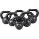 Cast Iron Kettlebell Heavy Weight Kettle Bell for Strength and Cardio Training Dumbbell 20 kg KAWMET