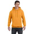 Hanes P170 Ecosmart 50/50 Pullover Hooded Sweatshirt in Gold size 2XL | Cotton Polyester