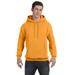 Hanes P170 Ecosmart 50/50 Pullover Hooded Sweatshirt in Gold size 2XL | Cotton Polyester