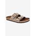 Women's Helga Sandal by White Mountain in Lt Taupe Suede (Size 11 M)