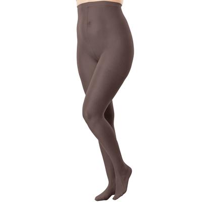 Plus Size Women's 2-Pack Sheer Tights by Comfort Choice in Dark Coffee (Size A/B)