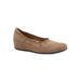 Women's Wish Slip-Ons by SoftWalk® in Dark Taupe (Size 10 1/2 M)