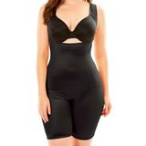 Plus Size Women's Power Shaper Firm Control Wear-Your-Own-Bra Body Shaper by Secret Solutions in Black (Size 2X)