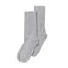 Plus Size Women's 2-Pack Open Weave Extra Wide Socks by Comfort Choice in Heather Grey (Size 1X) Tights