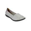 Women's The Bethany Flat by Comfortview in Pewter (Size 9 M)