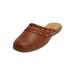 Extra Wide Width Women's The McKenna Slip On Mule by Comfortview in Cognac (Size 9 WW)