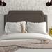 Three Posts™ Pocola Upholstered Panel Headboard Upholstered in Gray | 51 H x 74 W x 4 D in | Wayfair 4E4EF9A90C144B509C7DB0342CC69382