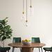 Mercury Row® Vandyke 3 - Light Cluster Geometric Pendant Glass in Yellow | 12.6 H x 17.3 W x 17.3 D in | Wayfair C27B7387FE064907BD8151BE61987CEF