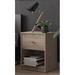 Wade Logan® Guilford 1 - Drawer Nightstand Wood in Brown | 19.06 H x 14.92 W x 12.5 D in | Wayfair 5B0F0E6A9A124AA2A3C770D257E8CC6E
