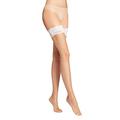 Wolford Nude 8 Lace Stay Up Large Fairly Light/White