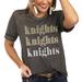 Women's Charcoal UCF Knights Better Than Basic Gameday Boyfriend T-Shirt