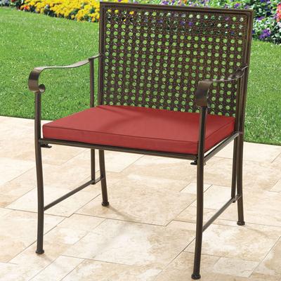 400 lbs. Weight Capacity Folding Chair with Cushion by BrylaneHome in Geranium Extra Wide Seat w/ free seat cushion