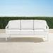 Avery Sofa with Cushions in White Finish - Rain Dove - Frontgate