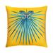 Palmetto Indoor/Outdoor Pillow by Elaine Smith - Yellow - Frontgate