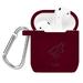 Maroon Arizona Coyotes Debossed Silicone AirPods Case Cover