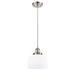 Innovations Lighting Large Bell 8 Inch Mini Pendant - 916-1P-SN-G71-LED