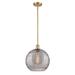 Innovations Lighting Bruno Marashlian Extra Large Deco Swirl 12 Inch Mini Pendant - 516-1S-AB-G1213-12-LED