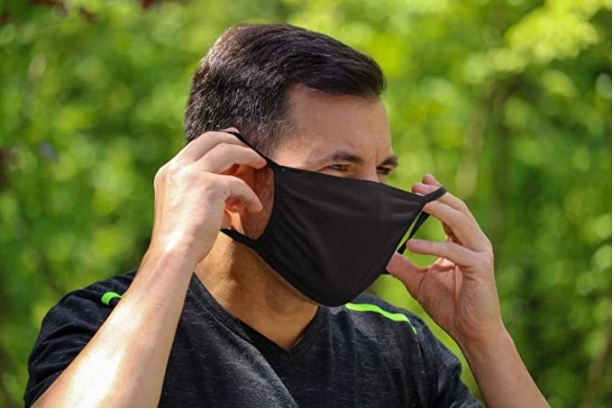 100% Cotton Ear Loop Reusable & Washable Face Mask - Click for Discounts!