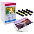 Replacement for Canon Selphy CP1500 KP-108IN Ink and Photo Paper Set for CP Printer CP1500 CP1300 CP1200 CP1000 CP790 CP810 CP910, 3115B001(AA) 3 Color Ink Cassette /108 Sheet Paper 100 x 148mm