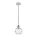 Innovations Lighting Bruno Marashlian Small Deco Swirl 6 Inch Mini Pendant - 516-1P-SN-G1213-6-LED