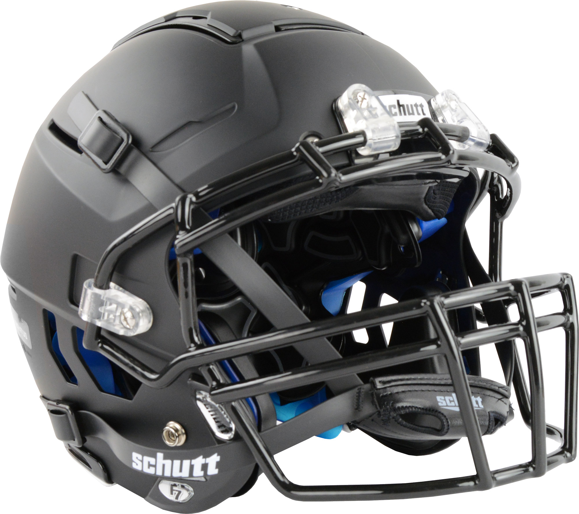 Schutt F7 LX1 Youth Football Helmet Matte Black