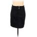 H&M Casual Skirt: Black Solid Bottoms - Women's Size 4