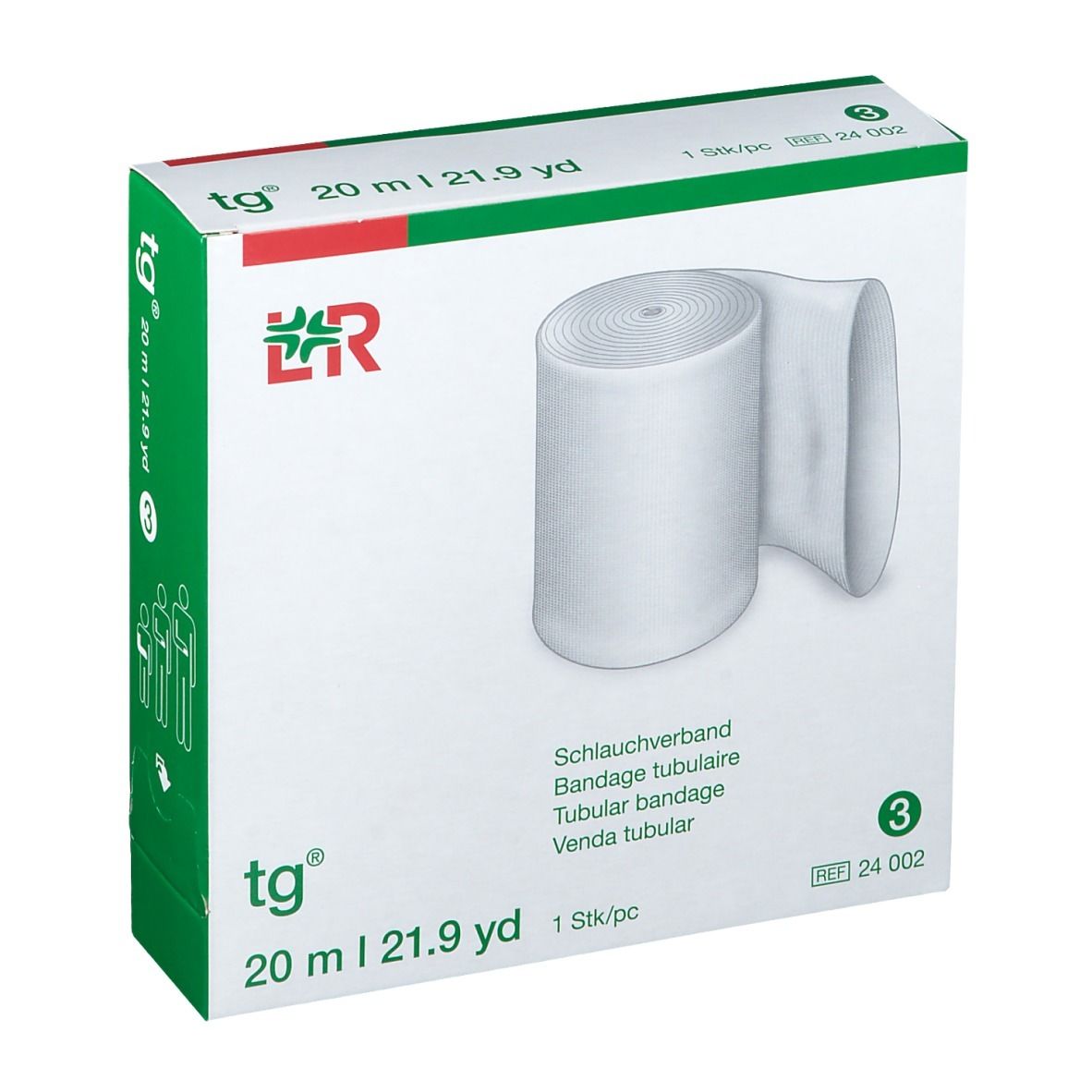 tg® Bendaggio Tubolare 20 m 1 pz Bendaggio/i