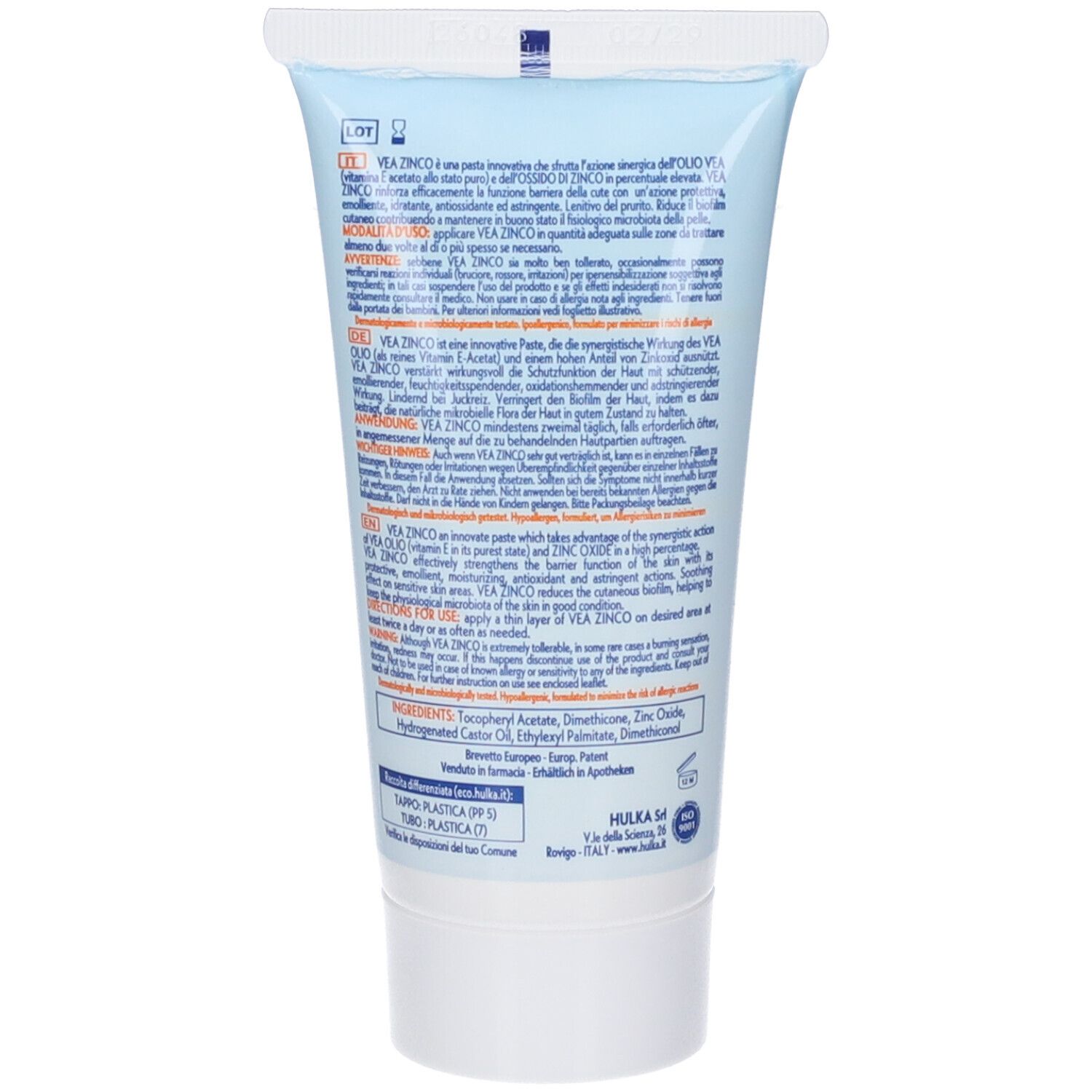 Vea® Zinco 40 ml Pasta