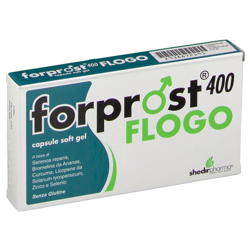 Shedir Pharma® Forprost® 400 Flogo 15 pz Capsule morbide