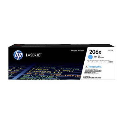 HP 206X High-Yield Cyan LaserJet Toner Cartridge W2111X