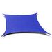 King Canopy 12ft x 12ft Quadrilateral Sun Shade Sail Square, Stainless Steel in Blue | 6 W x 24 D in | Wayfair QSS12BLN