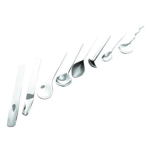 8-tlg. Kaffeelöffel-Set »Il caffè/tè Alessi« silber, Alessi