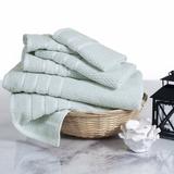 Gracie Oaks Jaiel 6-Piece Cotton Towel Set - w/ 2 Bath Towels, 2 Hand Towels, & 2 Washcloths Terry Cloth/100% Cotton in Gray | 27.5 W in | Wayfair