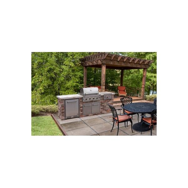 charbroil-medallion-series-modular-outdoor-kitchen-corner-component-w--storage,-black-granite-in-gray-|-35.6-h-x-38.3-w-x-21.6-d-in-|-wayfair/