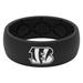 Men's Groove Life Black Cincinnati Bengals Original Ring