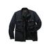 Men's Big & Tall Boulder Creek® Quilted Jacket by Boulder Creek in Black (Size 5XL)