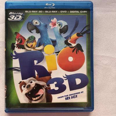 Disney Other | 3d Rio 4 Discs | Color: Blue | Size: Osbb