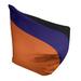 East Urban Home Phoenix Standard Bean Bag Cover Polyester/Fade Resistant in Orange/Blue/Brown | 2 H x 28 W x 42 D in | Wayfair