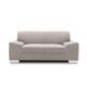 DOMO. Collection Sofa Alisson, 2er Couch, 2-Sitzer, 2er Garnitur, 164x83x75 cm, Polstergarnitur in hellgrau