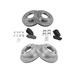 2003-2006 Kia Sorento Front and Rear Brake Pad and Rotor Kit - TRQ BKA11206